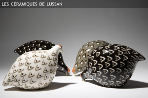 Ceramic quail