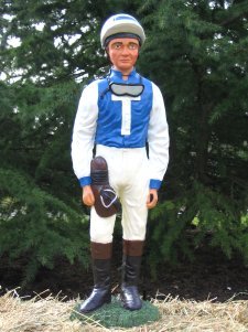 Jockey in your personal colours